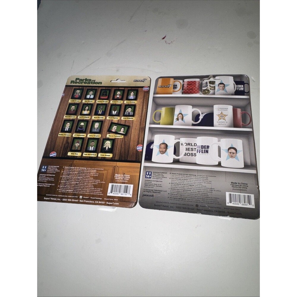 Super7 The Office Florida Stanley ReAction Figure Tom Haverford Parks Recreation - Picture 7 of 7
